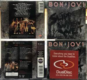 BON JOVI SLIPPERY WHEN WET (DUALDISC) & (REMASTER CD)