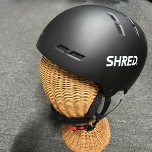 スノーボードヘルメット シュレッド トータリティー ノーショック ヘルメット SHRED TOTALITY NOSHOCK HELMET マットブラック