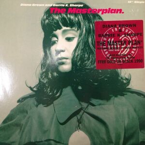 12inchレコード　DIANA BROWN & BARRIE K. SHARPE / THE MASTERPLAN (US PROMO)