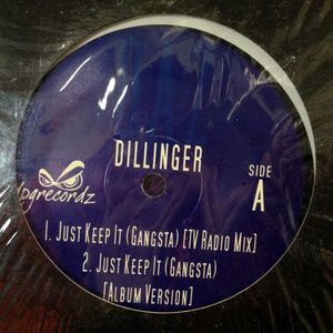 12inchレコードX2　DAZ DILLINGER / JUST KEEP IT (GANGSTA)