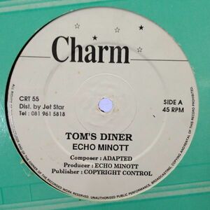 12inchレコード　ECHO MINOTT / TOM'S DINER