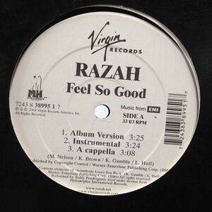12inchレコード　RAZAH / FEEL SO GOOD