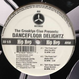 12inchレコード　CROOKLYN CLAN / DANCEFLOOR DELIGHTZ (AV8)