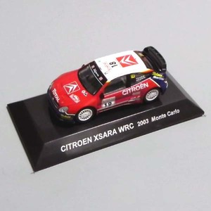 CM's ラリーカーコレクション SS.19 1/64 CITROEN（シトロエン） CITROEN XSARA（クサラ） WRC 2003 Monte Carlo #18 ミニカー