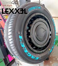 200系ハイエース HIACE LEXXEL SwaGGer Old style グッドイヤー ナスカ 215/65R16 車検対応 ホワイト タイヤホイール 16インチ_画像8