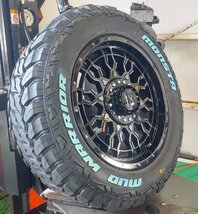 JL JK ラングラー 18インチ LEXXEL PreDator プレデター MONSTA MUDWARRIOR 285/60R18_画像3