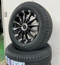 車検対応品 200系ハイエース レジアスエース タイヤホイールセット Bounty Collection BD12 16インチ SAILUN VX1 215/65R16_画像2