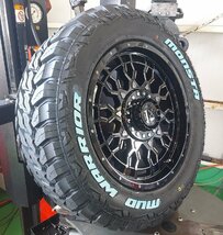 ナビゲーター エスカレード タホ サバーバン18インチ LEXXEL PreDator プレデター モンスタ マッドウォーリアー 285/60R18_画像5