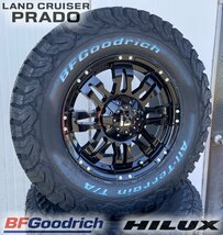 イチオシ!! LEXXEL Balano パジェロ ハイラックス H3 プラド FJクルーザー サーフ 17インチ BFオールテレン 265/65R17 265/70R17 285/70R17_画像4