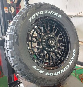 ランクル200系 LX570 セコイア タンドラ オープンカントリー RT 285/60R18 ホワイトレター タイヤホイール 18インチ