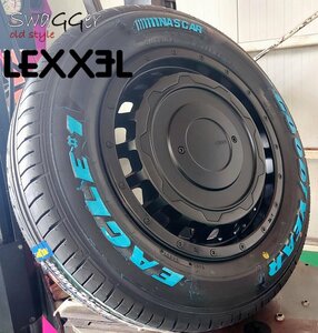 200系ハイエース HIACE LEXXEL SwaGGer Old style グッドイヤー ナスカ 215/65R16 車検対応 ホワイト タイヤホイール 16インチ