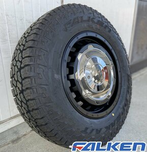 デリカ D5 エクストレイル RAV4 CX5 LEXXEL SwaGGer Old ファルケン ワイルドピーク AT3 225/75R16 タイヤホイールセット 16インチ