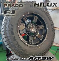 LEXXEL OutLaw サーフ FJクルーザー プラド ハイラックス 17インチ ファルケン WILDEPEAK A/T3W 265/65R17 265/70R17_画像2