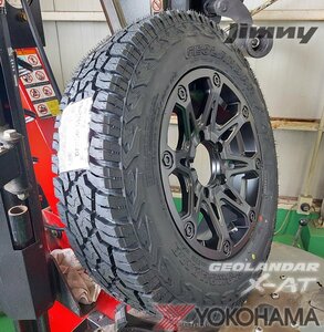 即納ok!! JB64 JB23 JB22 JA22 JA12 JA11 ジムニー ヨコハマ ジオランダー X-AT 195R16 タイヤホイール16インチ