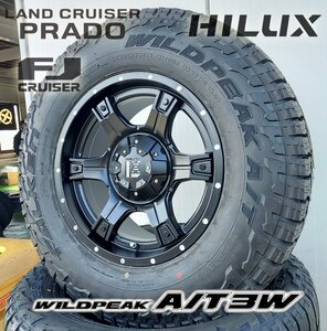 LEXXEL OutLaw サーフ FJクルーザー プラド ハイラックス 17インチ ファルケン WILDEPEAK A/T3W 265/65R17 265/70R17