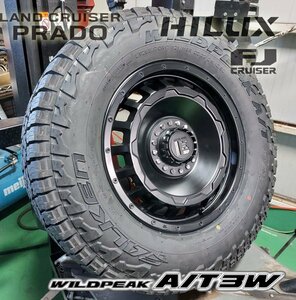 LEXXEL SwaGGer サーフ FJクルーザー プラド ハイラックス 17インチ ファルケン WILDEPEAK A/T3W 265/65R17 265/70R17