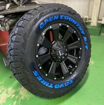 LEXXEL【DeathRock】デリカD5 エクストレイル RAV4 CX5 ヴァンガード 16インチ トーヨー オープンカントリー RT 235/70R16 ホワイトレター_画像4