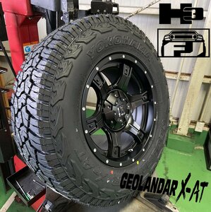 プラド ハイラックス サーフ FJ H3 ヨコハマ ジオランダー X-AT 265/65R17 265/70R17 285/70R17 295/70R17 タイヤホイール17インチ