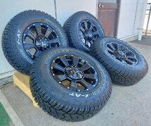 RAV4 デリカD5 エクストレイル アウトランダー CX5 LEXXEL DeathRock ヨコハマ ジオランダー X-AT 235/70R16 タイヤホイール 16インチ_画像7