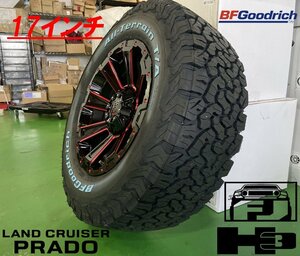 プラド ハイラックスサーフ FJ タイヤホイール 17インチ BF グッドリッチ オールテレーン KO2 265/65R17 265/70R17 285/70R17 DeathRock