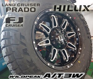 LEXXEL Balano サーフ FJクルーザー プラド ハイラックス 17インチ ファルケン WILDEPEAK A/T3W 265/65R17 265/70R17