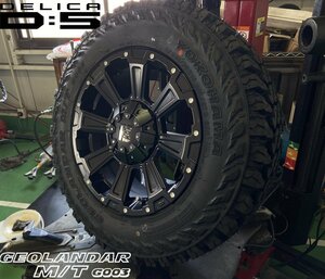 おすすめ RAV4 デリカD5 エクストレイル クロスロード DeathRock ヨコハマ ジオランダーMT G003 225/75R16 215/70R16タイヤホイール 16イン