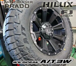 LEXXEL DeathRock サーフ FJクルーザー プラド ハイラックス 17インチ ファルケン WILDEPEAK A/T3W 265/65R17 265/70R17