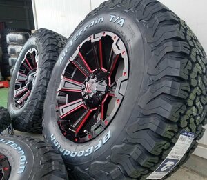 LEXXEL DeathRock サーフ プラド ハイラックス H3 FJ 17インチ BF グッドリッチ オールテレーン KO2 265/65R17 265/70R17 285/70R17