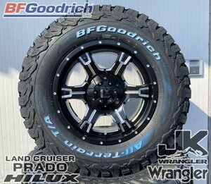 プラド ハイラックス サーフ FJ 大人気タイヤ BFグッドリッチ オールテレーン KO2 265/65R17 265/70R17 タイヤホイール 17インチ OutLaw