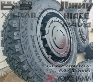 ジムニー JB64 JB23 JA LEXXEL SwaGGer Old ヨコハマ ジオランダー MT G003 185/85R16 195R16 215/70R16 タイヤホイールセット 16インチ