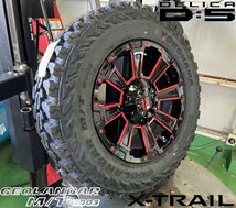 RAV4 デリカD5 エクストレイル クロスロード LEXXEL DeathRock ヨコハマ ジオランダー MT G003 225/75R16 215/70R16タイヤホイール 16イン_画像3