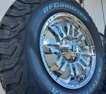 メッキ Balano JL JK ラングラー D5 RAV4 エクストレイル CX8 17インチ BF ALLTERRAIN KO2 285/70R17 265/70R17 265/65R17 225/70R17_画像3