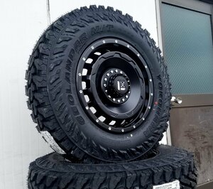 デリカ D5 エクストレイル RAV4 クロスロード ヨコハマ ジオランダー MT G003 215/70R16 タイヤホイールセット 16インチ マッドタイヤ