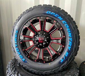 TOYO OPENCUNTRY RT 215/65R16 200系ハイエース レジアスエース タイヤホイールセット 16インチ 車検対応 LEXXEL DeathRock