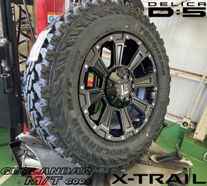 デリカD5 X-TRAIL RAV4 LEXXEL DeathRock ヨコハマ ジオランダー MT G003 225/75R16 タイヤホイール16インチ 新品4本セット