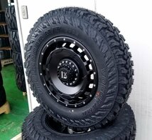 デリカ D5 エクストレイル RAV4 クロスロード ヨコハマ ジオランダー MT G003 225/75R16 タイヤホイールセット 16インチ マッドタイヤ_画像9