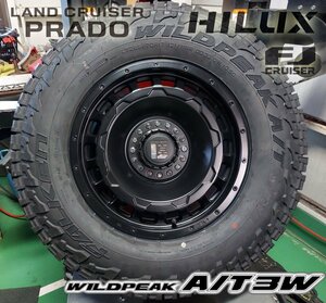 LEXXEL SwaGGer サーフ FJクルーザー プラド ハイラックス 17インチ ファルケン WILDEPEAK A/T3W 265/65R17 265/70R17