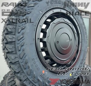 ジムニー JB64 JB23 JA LEXXEL SwaGGer Old ヨコハマ ジオランダー MT G003 185/85R16 195R16 215/70R16 タイヤホイールセット 16インチ