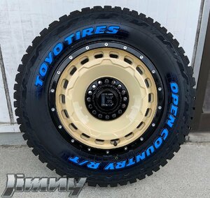 新商品 クラフトシリーズ ジムニー用 JB64 JB23 トーヨー オープンカントリー RT 185/85R16 タイヤホイール 16インチ SwaGGer