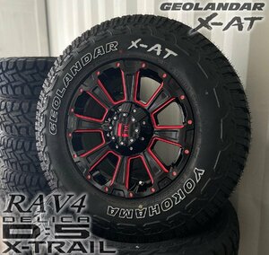 ヨコハマ ジオランダー X-AT 235/70R16 DeathRock RAV4 デリカD5 エクストレイル アウトランダー アルファード タイヤホイール 16インチ