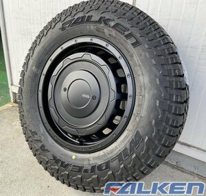 ジムニー シエラ JB74 LEXXEL SwaGGer old style ファルケン ワイルドピーク AT3W 225/75R16 タイヤホイールセット 16インチ