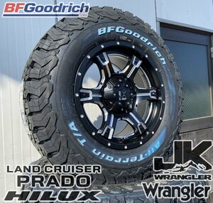 プラド ハイラックス サーフ FJ 大人気タイヤ BFグッドリッチ オールテレーン KO2 265/65R17 265/70R17 タイヤホイール 17インチ OutLaw