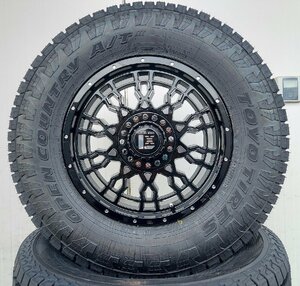 ランドクルーザー100系 シグナス ランクル 18インチ LEXXEL PreDator プレデター TOYO オープンカントリー AT3 285/60R18