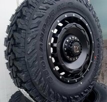 デリカ D5 エクストレイル RAV4 クロスロード ヨコハマ ジオランダー MT G003 215/70R16 タイヤホイールセット 16インチ マッドタイヤ_画像4