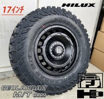 JEEP JL JK ラングラー LEXXEL SwaGGer ヨコハマ ジオランダー MT G003 265/70R17 285/70R17 タイヤホイール17インチ_画像1