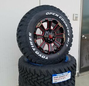 LEXXEL【DeathRock】デリカD5 エクストレイル RAV4 CX5 ヴァンガード 16インチ トーヨー オープンカントリー MT 225/75R16 ホワイトレター