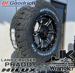 プラド ハイラックス サーフ FJ 大人気タイヤ BFグッドリッチ オールテレーン KO2 265/65R17 265/70R17 タイヤホイール 17インチ OutLaw