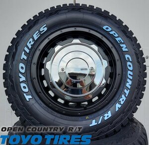 ジムニーシエラ JB74W LEXXEL SwaGGer Oldstyle トーヨー オープンカントリー RT 185/85R16 タイヤホイールセット 16インチ ホワイトレター