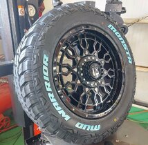 プラド(TZ-G含) ハイラックス FJ H3 18インチ LEXXEL PreDator プレデター モンスタ マッドウォーリアー 265/60R18 285/60R18_画像3