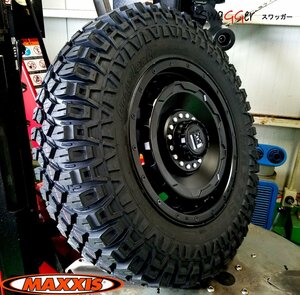 ジムニー シエラ JB64W LEXXEL SwaGGer MAXXIS クリーピー クローラー 6.50R16 タイヤホイールセット 16インチ